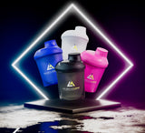 Musclelinx Mini 400ml protein shaker.