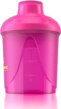 Musclelinx Mini 400ml protein shaker.